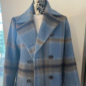 Ann Taylor double-breasted women's wool coat in excellent condition SZ M